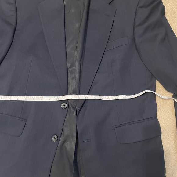 Oscar de la Renta 100% wool men’s suit jacket size 43L - Picture 6 of 9